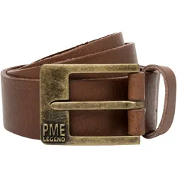 PME Legend Herren Ledergürtel FAR WEST BELT - 85-110cm Gürtellänge - Navy 599 - 95cm