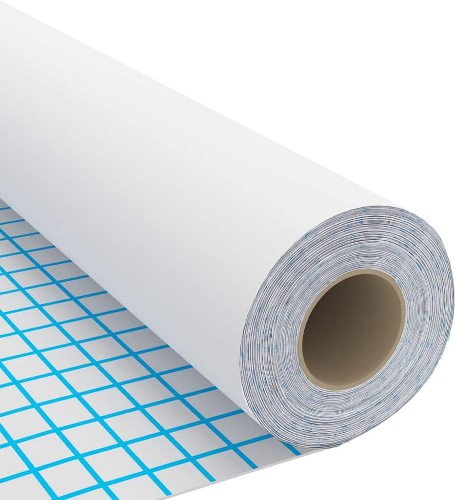 vidaXL Film autoadhésif pour meubles Blanc 500x90 cm PVC