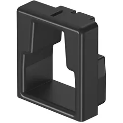 OBO 6249742 Kantenschutzring 20x20mm Thermoplastisches Elastomer graphitschwarz RAL 9011 LKM KSR20020  - 5 Stück