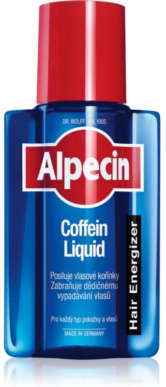 Alpecin Hair Energizer Caffeine Liquid Koffein tonic Til at behandle hårtab hos mænd 200 ml