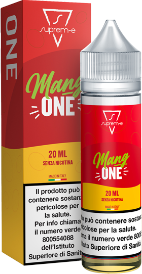 Suprem-e Mangone Liquido Shot Mix 20ml Mango Vaniglia Biscotto