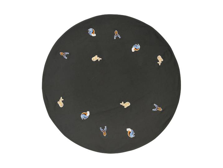 Broste Copenhagen Tapis de sapin Deer Forest Green