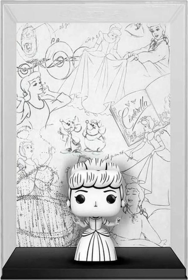 Funko POP! Comic Cover Vinyl Figuur Cinderella, getekend, 9 cm