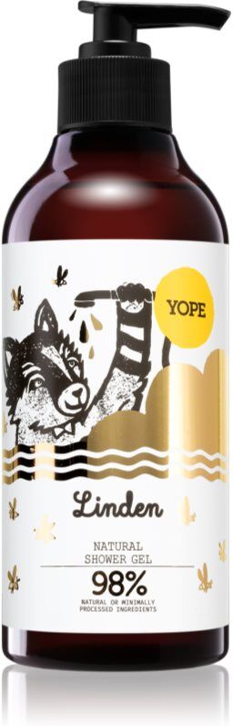 Yope Linden nourishing shower gel 400 ml