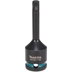 Makita Impact Black T-Schlagnuss 1/2 Zoll 78 mm lang - CR-MO - Impact Black - E-19825