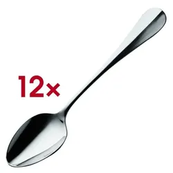Solex 12er Pack Dessertlöffel »Baguette« silber