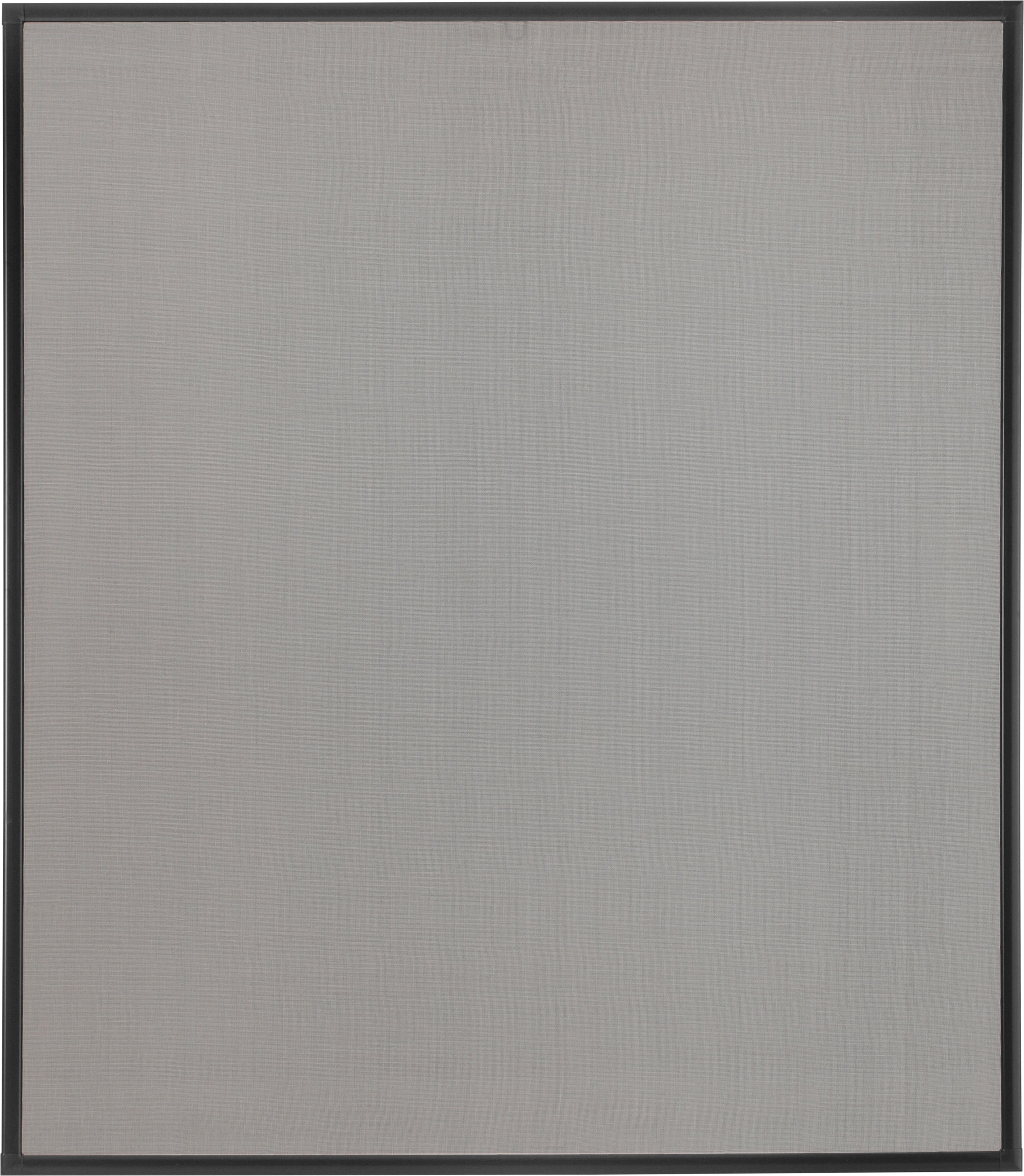 Insektenschutz-Fensterrahmen HECHT INTERNATIONAL "Basic", grau (rahmen: anthrazit gewebe: anthrazit), B:120cm H:140cm, Insektenschutzgitter