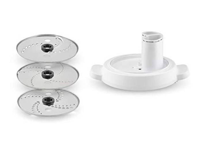 Moulinex - Découpe-Légumes pour robot cuiseur Companion - Blanc Accessoire découpe légumes multifonction - 3 disques réversibles pour râper et trancher directement dans le bol de cuisson