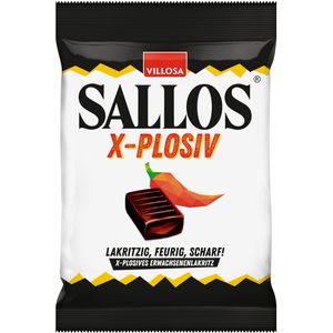 Villosa Kräuterbonbons Sallos X-Plosiv, 23 Stück im Beutel, 150 g
