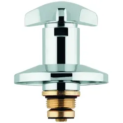 GROHE Oberteil 11505 für UP-Ventile Trecorn Griff Markierung rot 3/4 chrom"