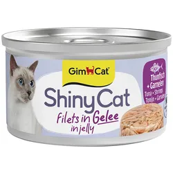 GimCat Shiny Cat Jelly Thunfisch + Garnele 1,9kg
