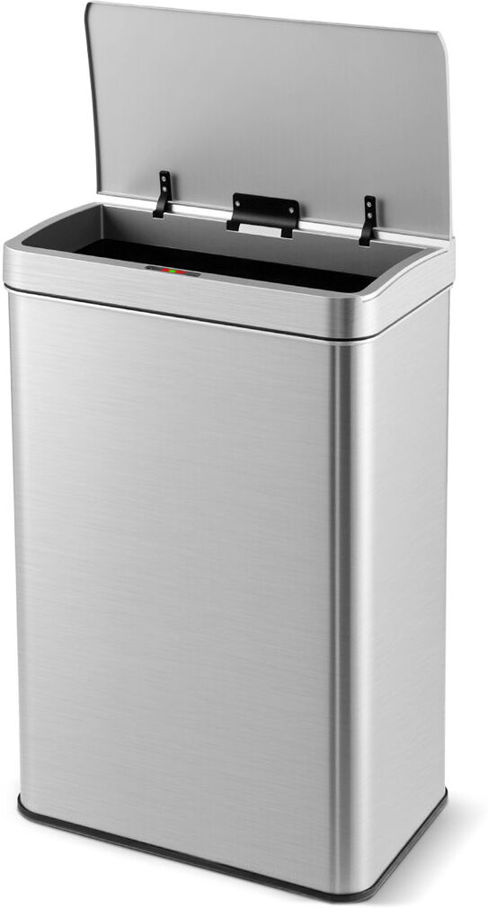casart Stainless Steel Waste Bin - 56.78 L Silver