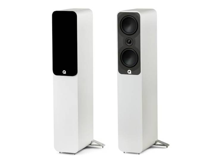 Q Acoustics Q5040 Vloerstaande Speaker - Mat Wit (Paar)