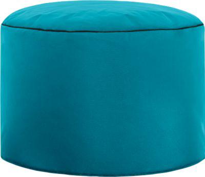 Hocker DotCom scuba®, für Sitzsack Swing, abwaschbar, Innenseite PVC-beschichtet, petrol