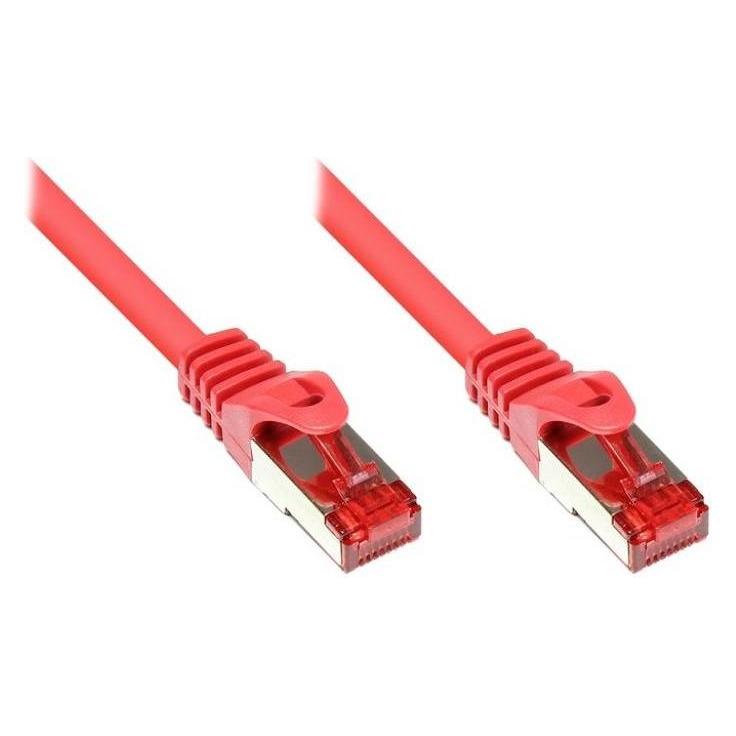 Varia Patchkabel Cat. 6 - 10 m, S/FTP, PiMF, rot (PiMF, S/FTP, CAT6, 10 m) (SO-31309)