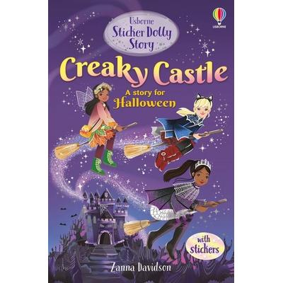Sticker Dolly Stories: Creaky Castle: A Halloween Special, von Zanna Davidson, Usborne, 978-1-80370-922-2