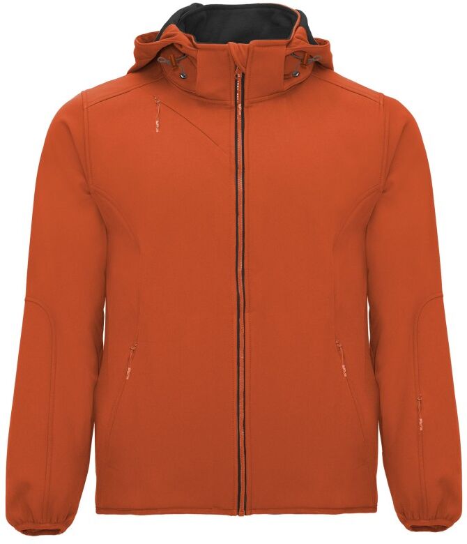 Veste softshell personnalisable unisexe imperméable Siberia XS Orange vermillon