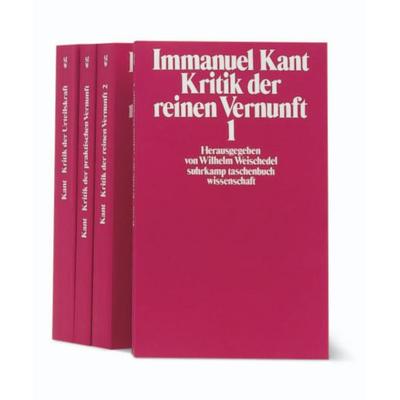 Die Kritiken, Set von Immanuel Kant, Suhrkamp, 978-3-518-09327-6