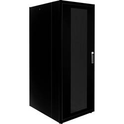 ROLINE 19-Zoll Serverschrank Basic 42 HE, 800x1000 BxT perforiert schwarz 26.21.0214