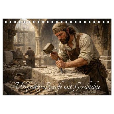 Ursprung: Berufe mit Geschichte. (Tischkalender 2027 DIN A5 quer), CALVENDO Monatskalender