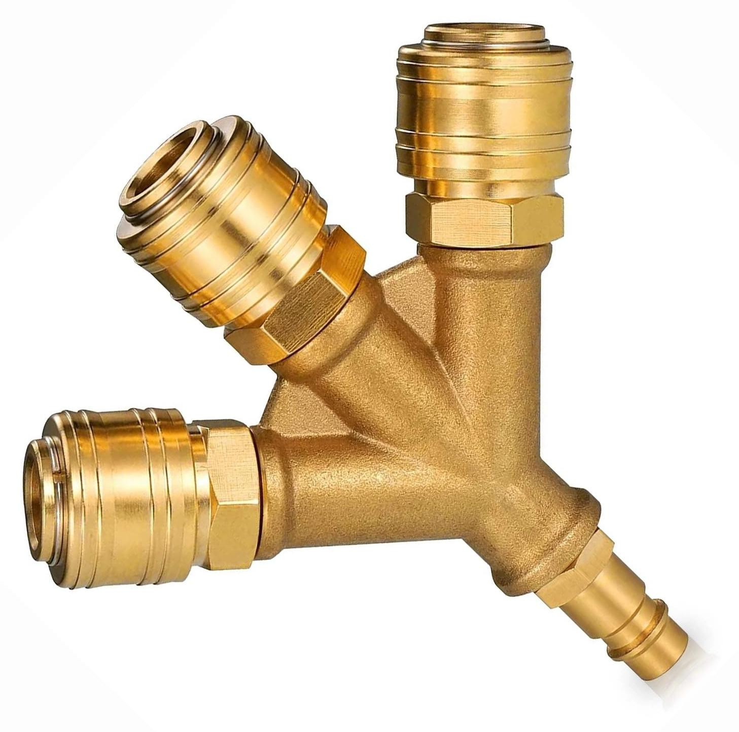 Compressed Air Distributor met 3 Couplings