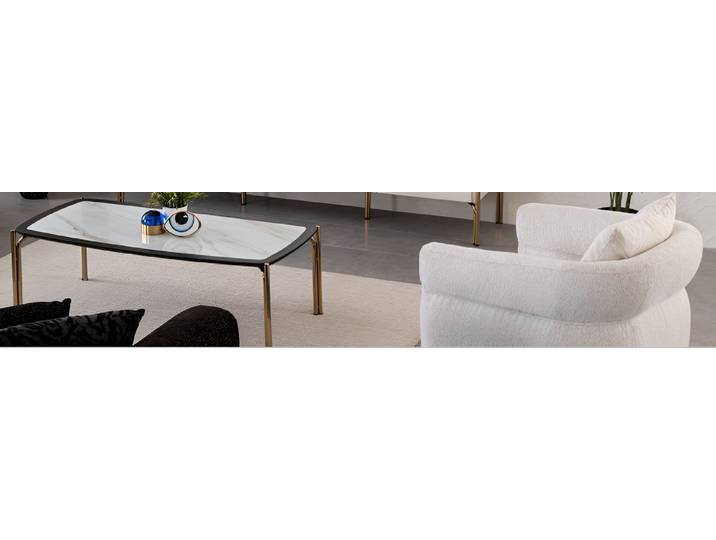Xlmoebel Beistelltisch Beige runde Beistelltische im modernen Design, 2er Set für (2er Set, 2er Set), Made in Europa
