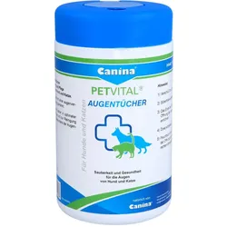 Petvital Feuchttücher f. Augen vet.