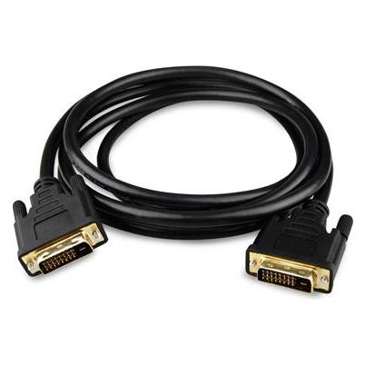 Hamlet XVCDVI180 DVI-Kabel 1,8 m Schwarz (1.80 m) (XVCDVI180)