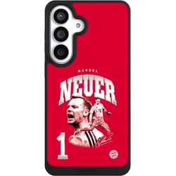 Nivocase Handyhülle für Samsung Galaxy S26+ Hülle NIVOpure Case Schwarz FC Bayern München FCB Manuel Neuer (Samsung Galaxy S26+), Smartphone Hülle, Schwarz