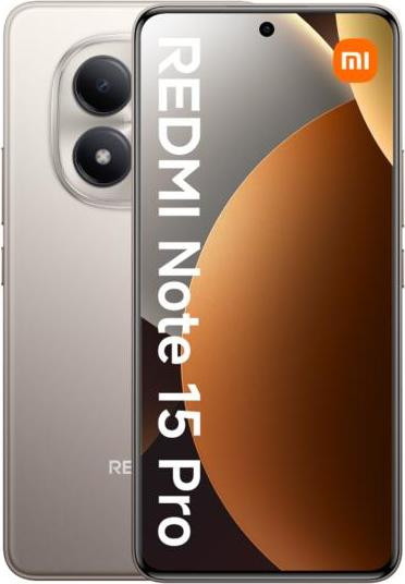 Xiaomi Redmi Note 15 Pro, 256 GB, Titanium, HyperOS, 8 GB