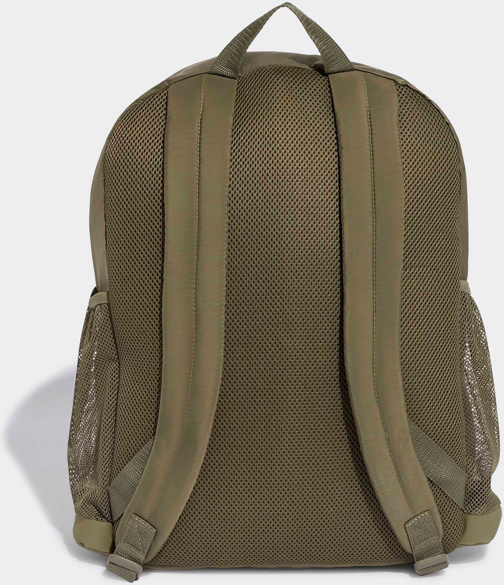 Rucksack ADIDAS ORIGINALS "BACKPACK 1", olive strata, Rucksäcke, Obermaterial: 100% Polyester, Rucksack olive strata Einheitsgröße