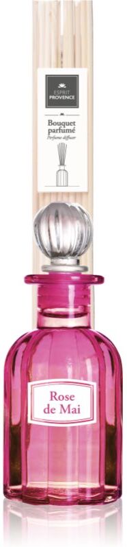 Esprit Provence Rose De Mai diffuseur d'huiles essentielles avec recharge 100 ml