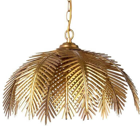 BHS Brookby Satin Brass Palm Pendant