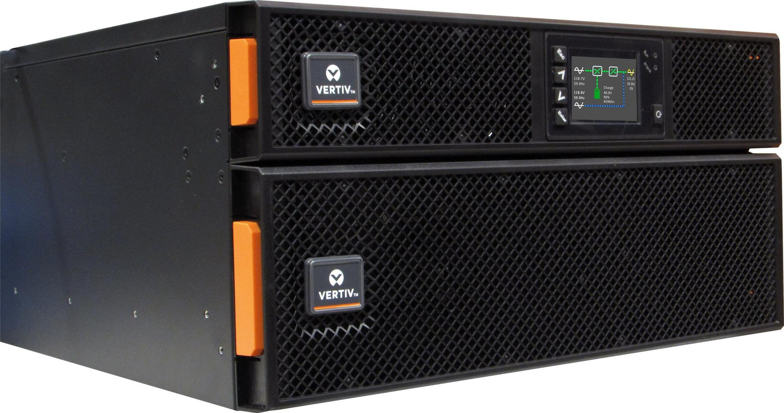 Vertiv Liebert GXT5 UPS 5000VA 5000W 230V 5U Rackmount met 16 batterijen en 6 aansluitingen