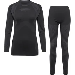 8848 Outdoor Seamless Wäscheset Damen | Gr. XL | schwarz - schwarz