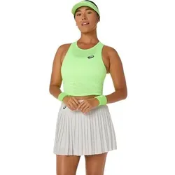 ASICS Damen Shirt MATCH JACQUARD CROP TOP, Größe S in Braun Braun
