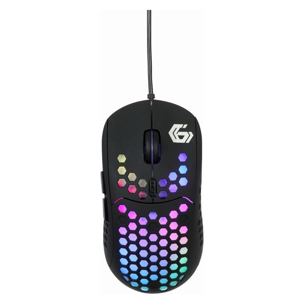 Gembird Gaming-Maus 6-Tasten LED-Beleuchtung (Kabelgebunden) (MUSG-RAGNAR-RX400)