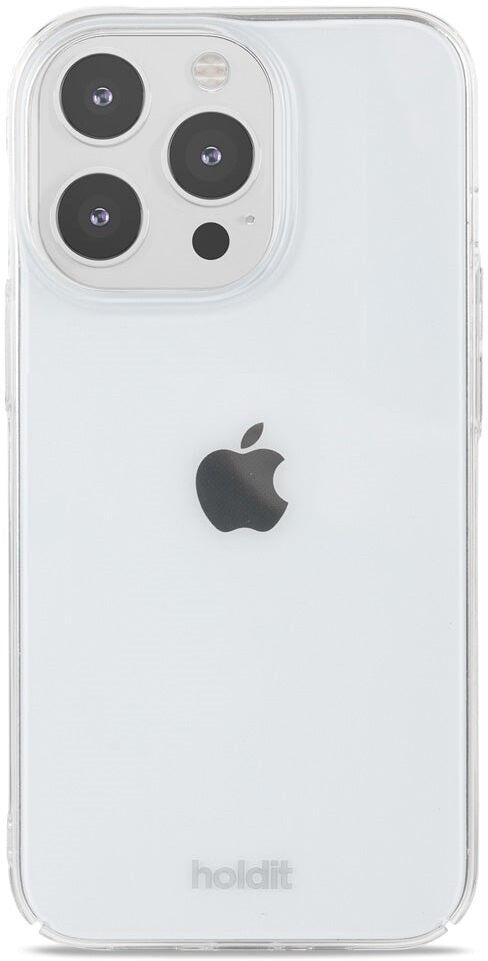 Holdit iPhone 14 Pro Slim Plastic Case - Transparent