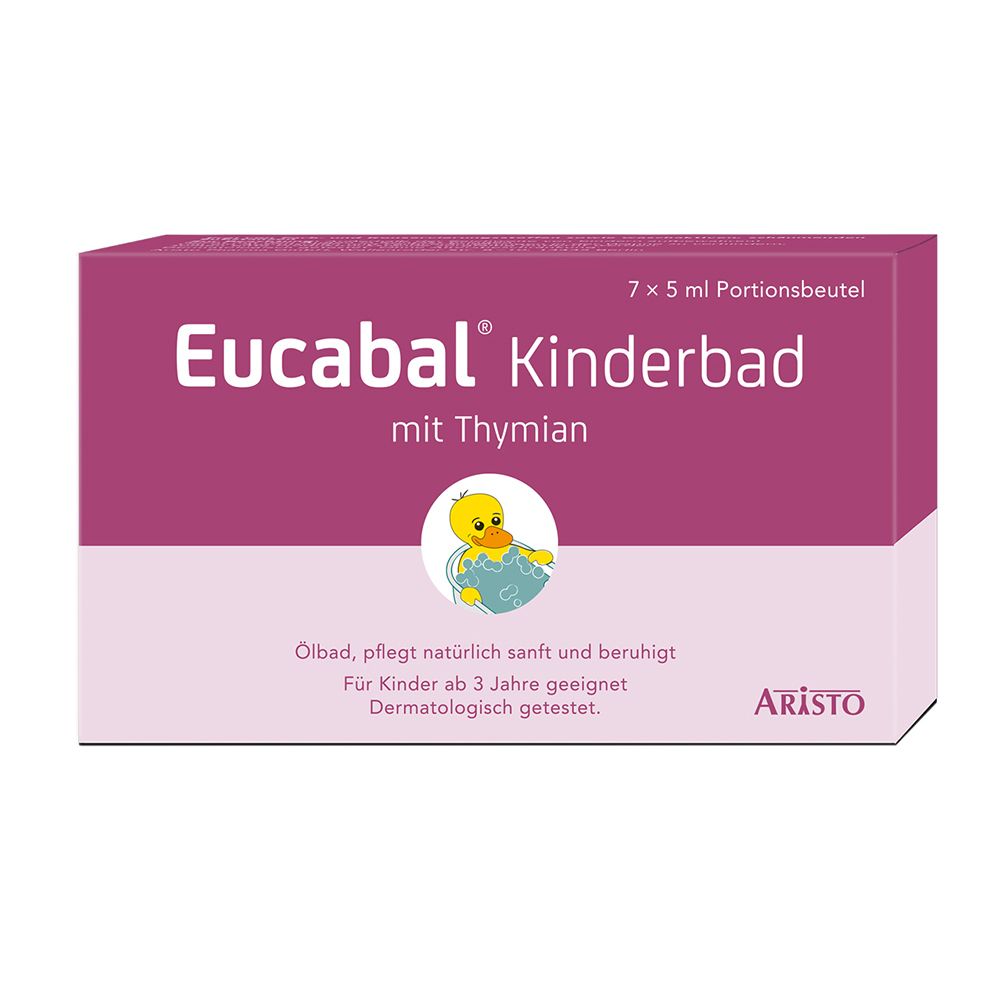 Eucabal Kinderbad mit Thymian 7x5 ml Bad