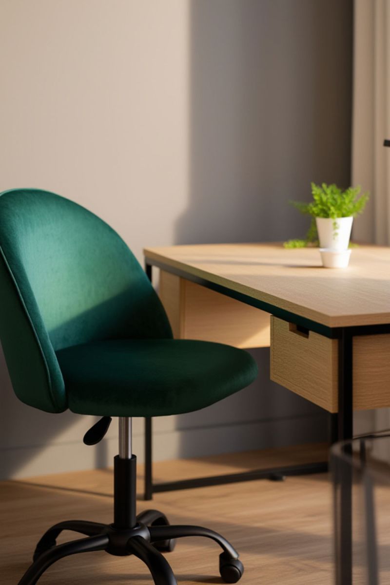 RegalosMiguel Silla Black Vint Office - Verde