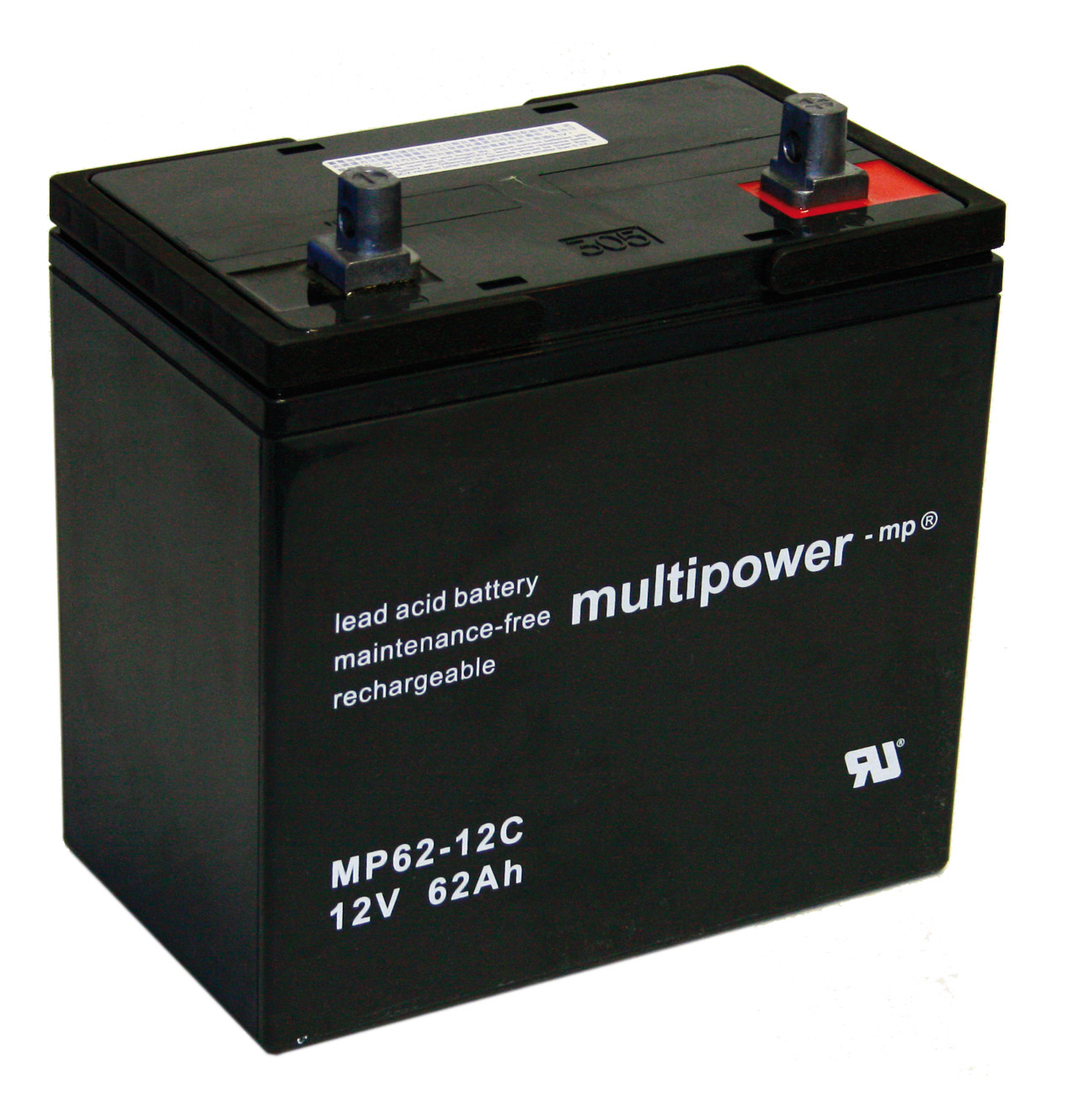 Multipower MP62-12C loodaccu met M8-aansluiting