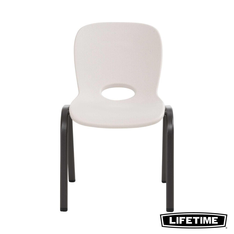 Lifetime Kinder Stapelstoel - Amandel - 4 stuks