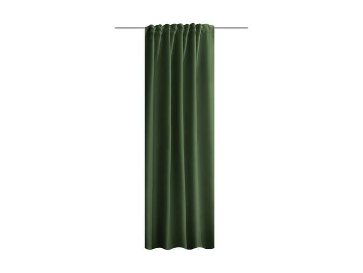 Vorhang Stotz Decor AG Finley , grün (olivgrün), B:135cm H:245cm, Polyester, Gardinen, Vorhang