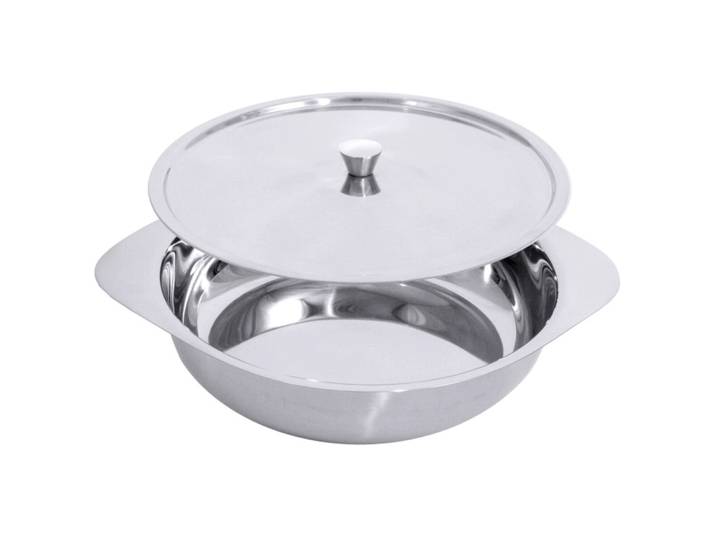 Schälchen Contacto Bander silber Edelstahl D 21 cm 1 Stk - Schälchen