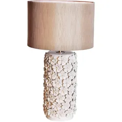 By Rydens, Tischlampe, Fiore Tischleuchte H54 Beige (E27)