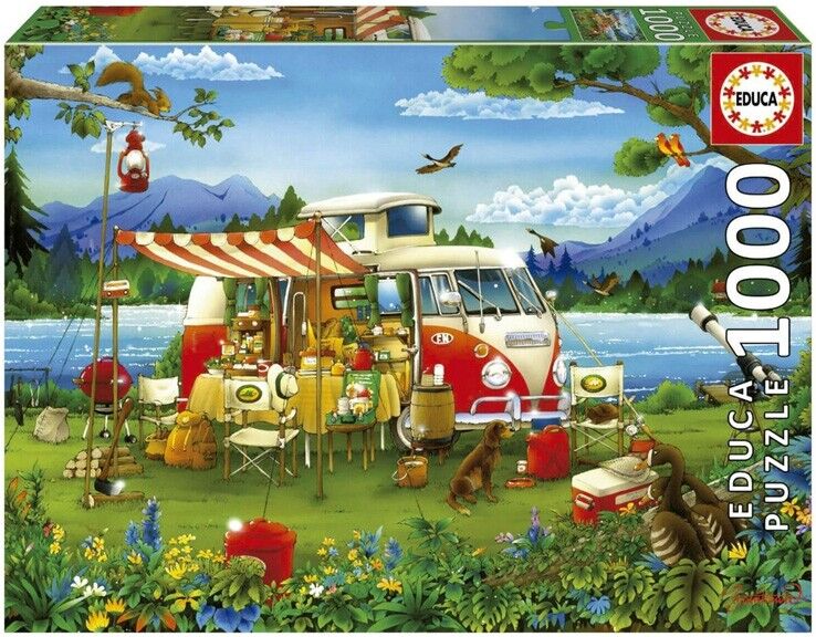 Puzzle 1000 pcs Vacances À La Campagne - Educa