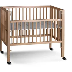 Tissi Beistellbett Maxi Boxspring / Anstellbett, Tissi: Buche Natur