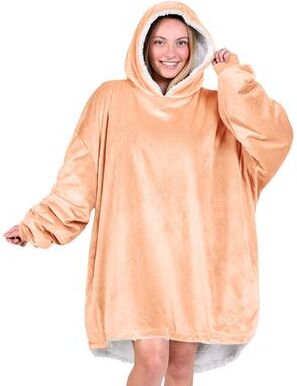 Bare Homey B-Cozy Oversized Sherpa Wearable Blanket