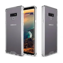 Handy Tasche für Samsung Galaxy Note 9 Case Schutz Hülle Cover Tranparent