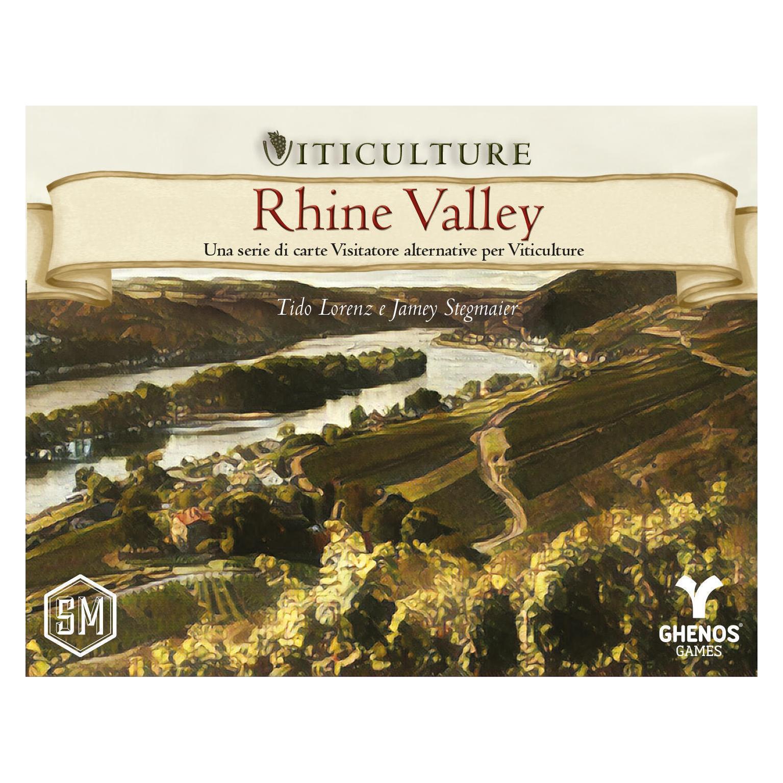 Ghenos Games Viticulture - Rhine Valley: Ed. Italiana (36934818)